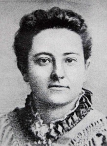 Olive Schreiner, 1855-1920, South African author and anti-war 